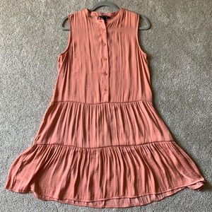 Banana Republic Silky Peach dress